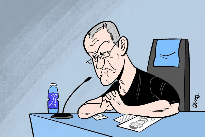 Conferencia de prensa Bielsa, ilustración