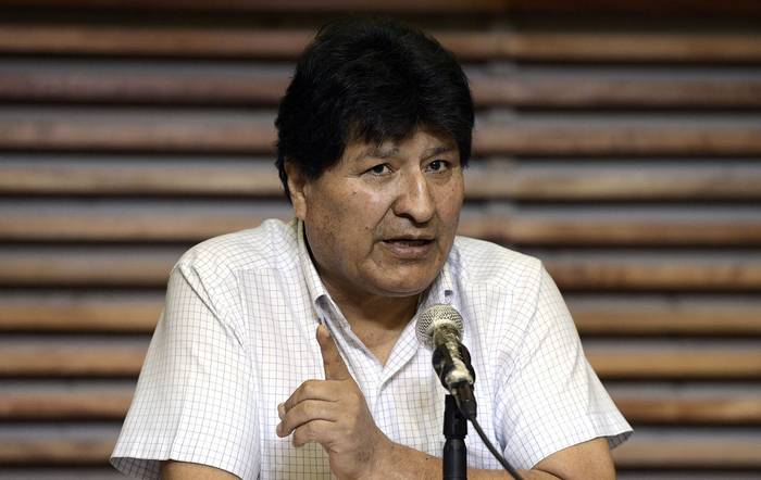 Evo Morales (archivo, octubre de 2020). · Foto: Juan Mabromata,  AFP