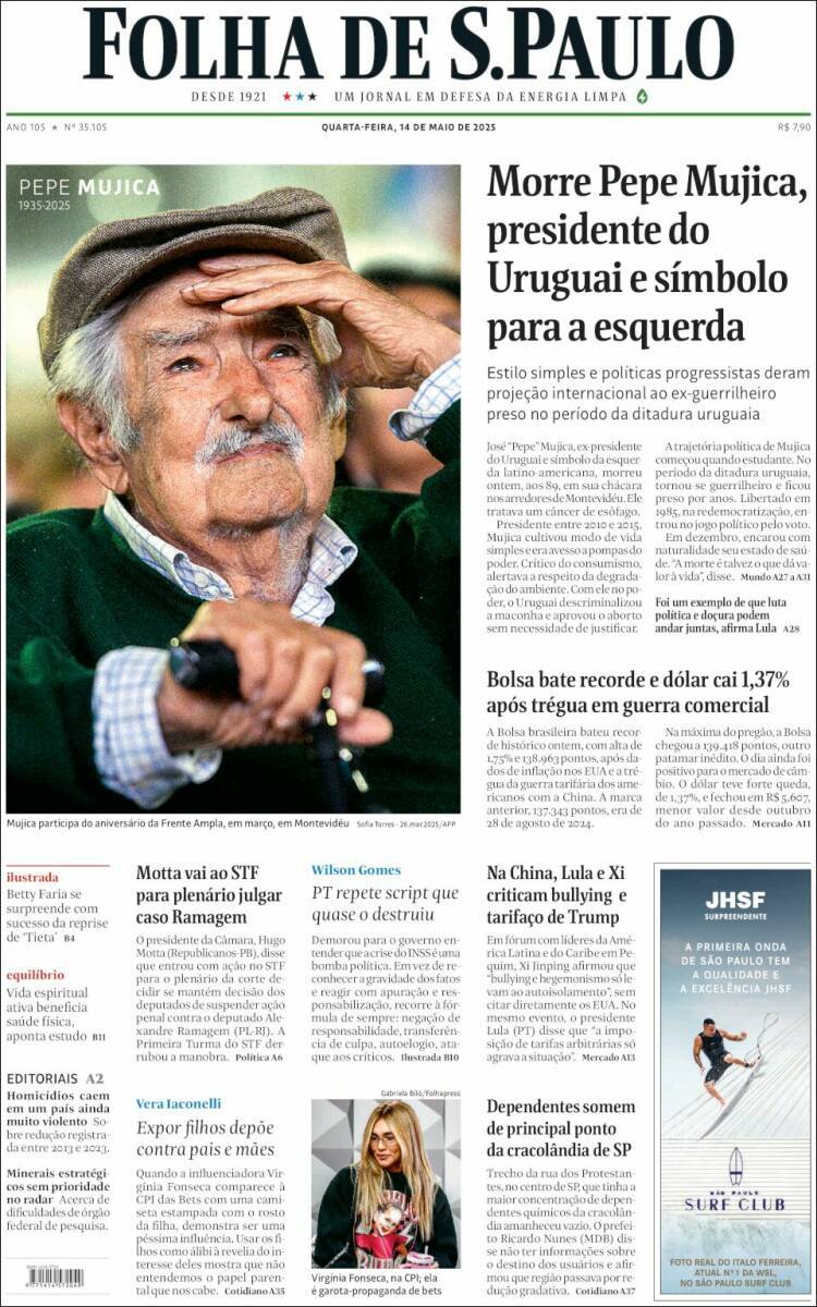 Folha de Sao Paulo 14/05