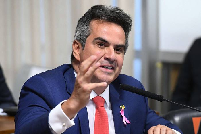 Ciro Nogueira en el Senado el 21 de octubre de 2020, en Brasilia. · Foto: Foto: Marcos Oliveira, Agência Senado, AFP