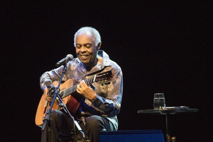 Gilberto Gil en el Auditorio del SODRE (archivo, mayo de 2019). · Foto: Mariana Greif