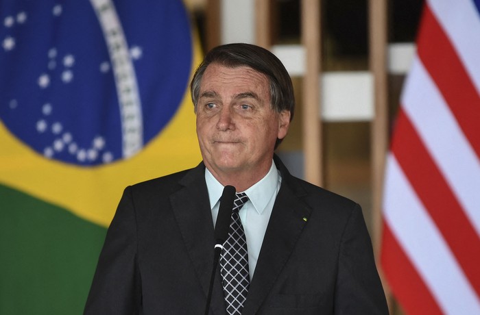 Jair Bolsonaro (archivo, octubre de 2020). · Foto: Evaristo Sa, AFP