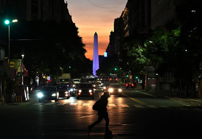 Ciudad de Buenos Aires, el 23 de mayo. · Foto: Luis Robayo, AFP