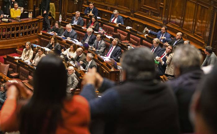 Cámara de Diputados (agosto de 2023). · Foto: Ernesto Ryan