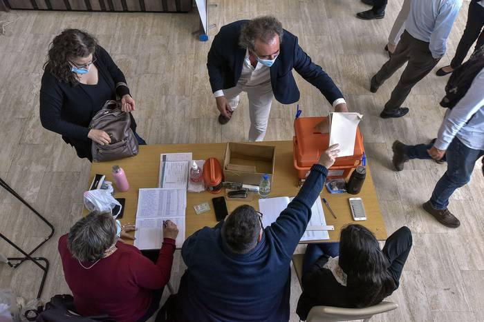 Elecciones en la Caja Profesional, el 20 de octubre. · Foto: Federico Gutiérrez