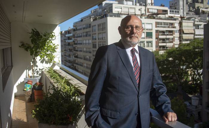 Juan Martínez, presidente de la Confederación de Cámaras Empresariales (archivo, diciembre de 2021). · Foto: Alessandro Maradei