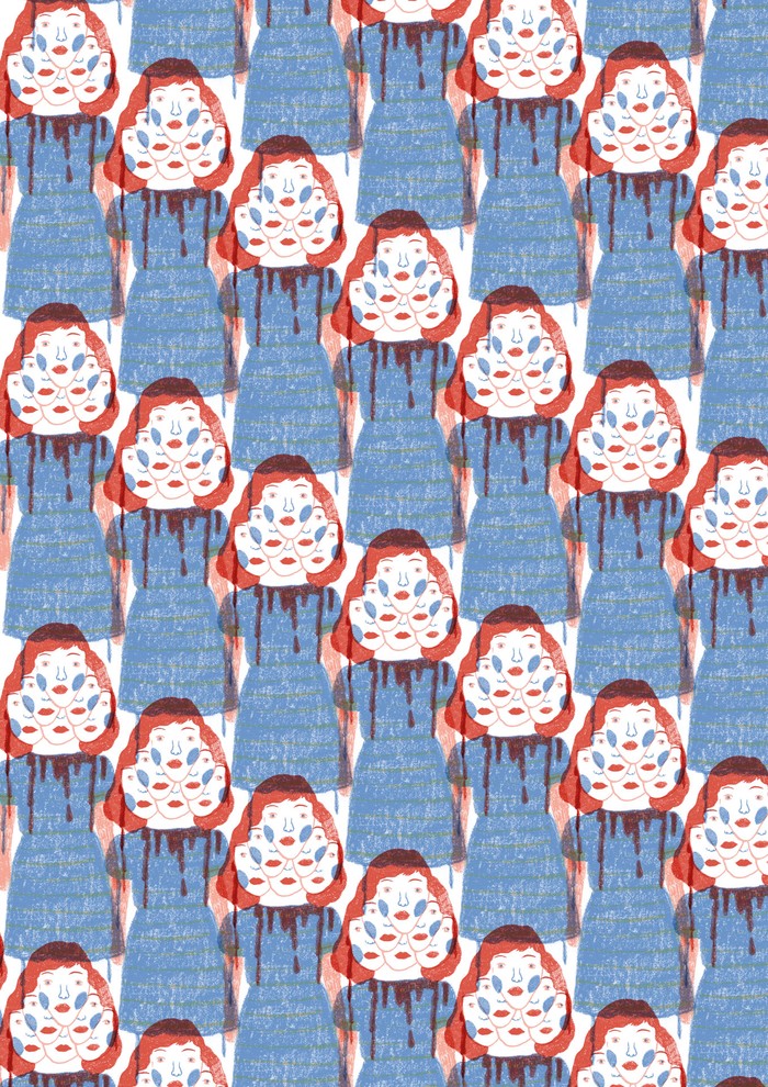 Foto principal del artículo 'Cara de Instagram' · Ilustración: Lucía Franco