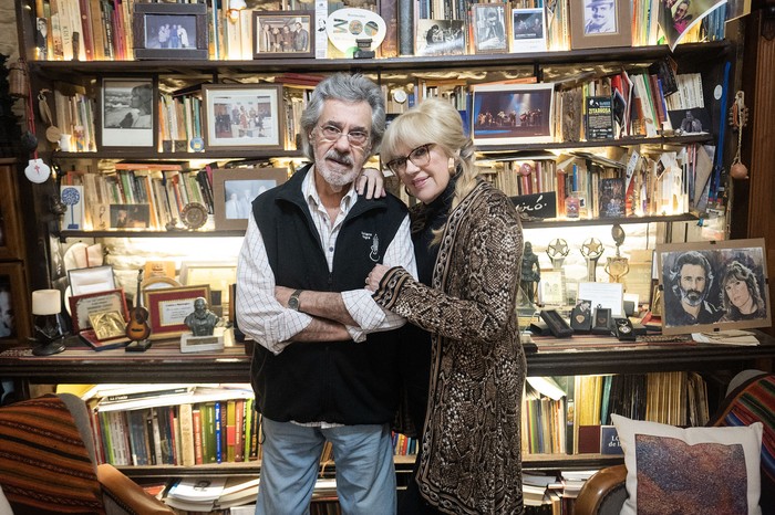 Washington Carrasco y Cristina Fernández. · Foto: Alessandro Maradei