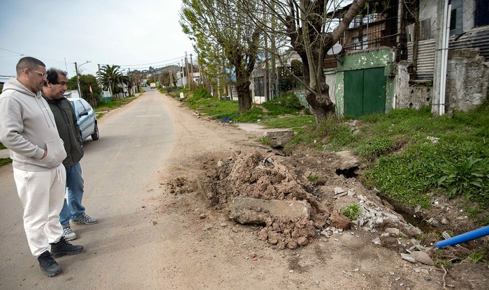 Vecinos del barrio Casabó. · Foto: Mara Quintero