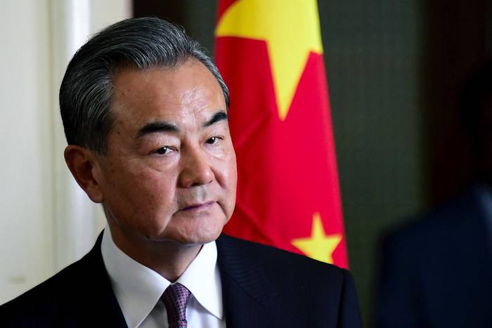 Wang Yi, ministro de Relaciones Exteriores de China.  · Foto: Seyllou, AFP