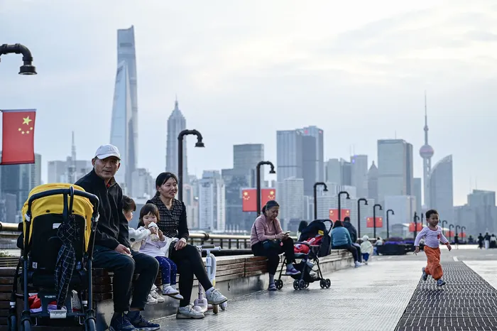 Costa del río Huangpu, el 9 de abril en Shanghai, China. · Foto: Jade Gao, AFP