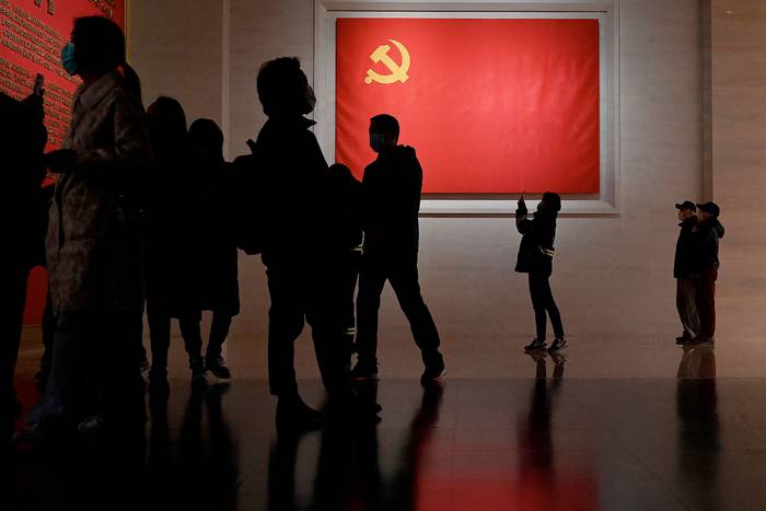 Museo del Partido Comunista Chino, en Pekín (archivo, noviembre de 2021). · Foto: Noel Celis, AFP