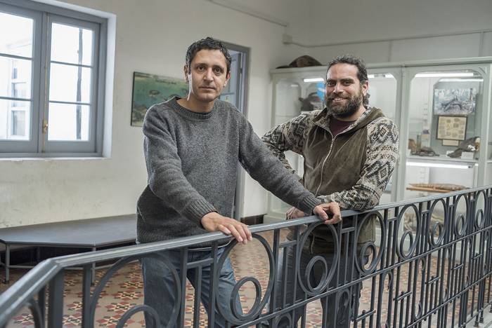 Martín Buschiazzo y Mauricio Álvarez. · Foto: Ricardo Antúnez