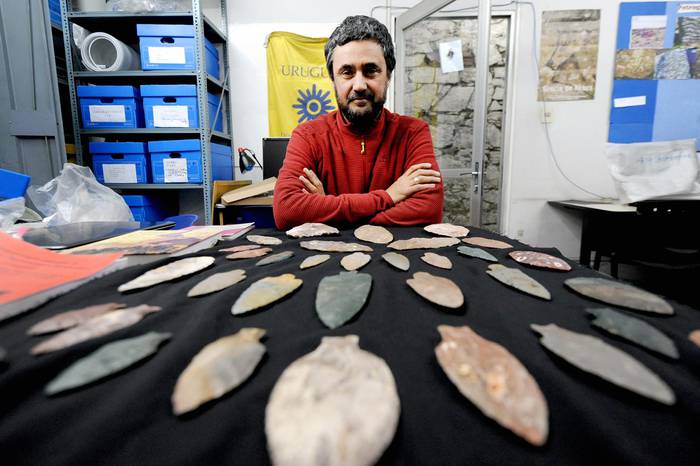 Rafael Suárez, arqueólogo. · Foto: Federico Gutiérrez