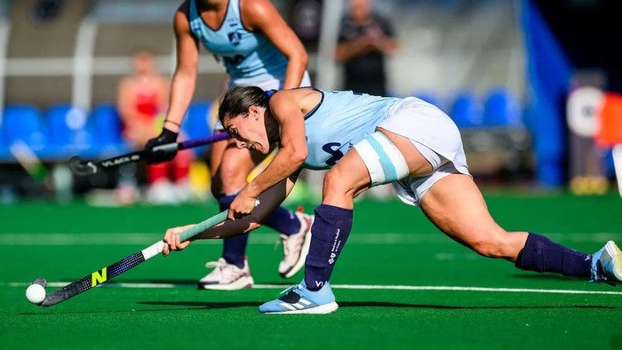 Las Cimarronas, la selección uruguaya de hockey femenino.
Foto: Federación Internacional de Hockey