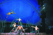 Espectáculo Amaluna, del Cirque du Soleil, en Punta Carretas. Foto: Pablo Vignali