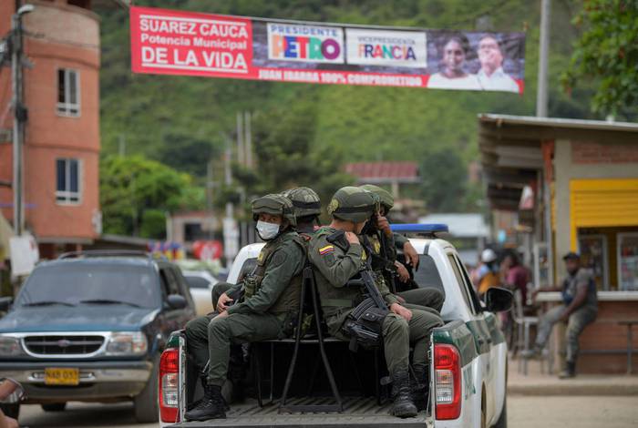 Ciudad de Suárez, departamento de Cauca, Colombia, el 25 de mayo. · Foto: Raúl Arboleda, AFP