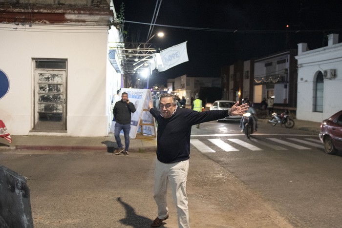 Guillermo Rodríguez, el 11 de mayo, en Colonia. · Foto: Ignacio Dotti