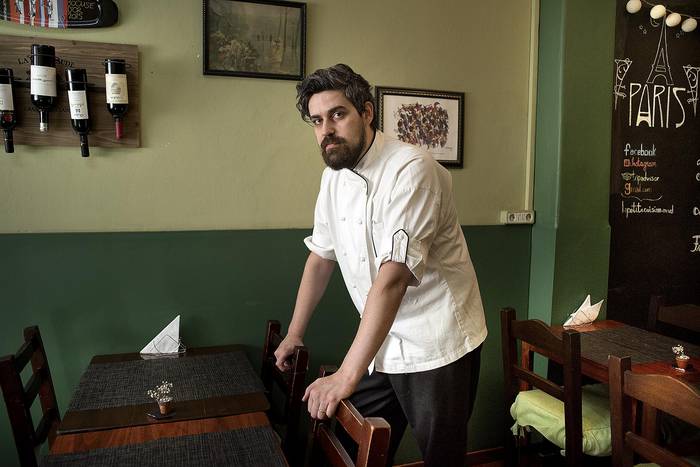 Gonzalo García, chef de La Petite Cuisine (archivo, marzo 2018) · Foto: Ricardo Antúnez