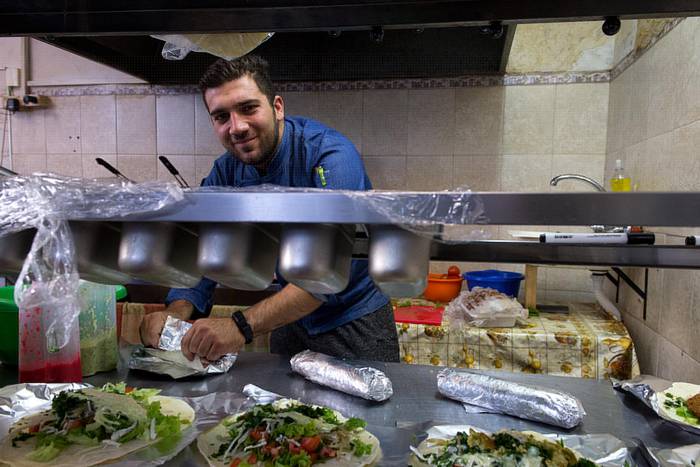 George Hajjat, de Arabicfood. · Foto: Andrés Cuenca