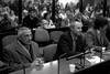 El ex agente de inteligencia argentino Miguel Ángel Furci (i) mientras espera escuchar la sentencia a ser dictada por el tribunal en el juicio por la Operación Cóndor. Foto: Juan Mabromata, AFP
El ex agente de inteligencia argentino Miguel Ángel Furci (i) mientras espera escuchar la sentencia a ser dictada por el tribunal en el juicio por la Operación Cóndor. Foto: Juan Mabromata, AFP