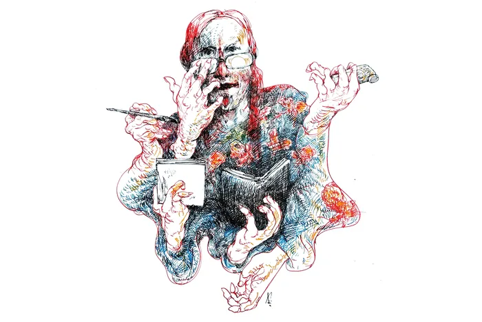 Foto principal del artículo 'La crónica no se mancha' · Ilustración: Ramiro Alonso