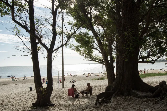 Playa La Mansa de Atlántida (archivo, enero de 2021). · Foto: Natalia Rovira