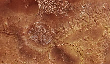 Cráter de Magallanes, Marte. Foto: ESA-DLR-FU Berlin (G. Neukum) Cráter de Magallanes, Marte. Foto: ESA-DLR-FU Berlin (G. Neukum)