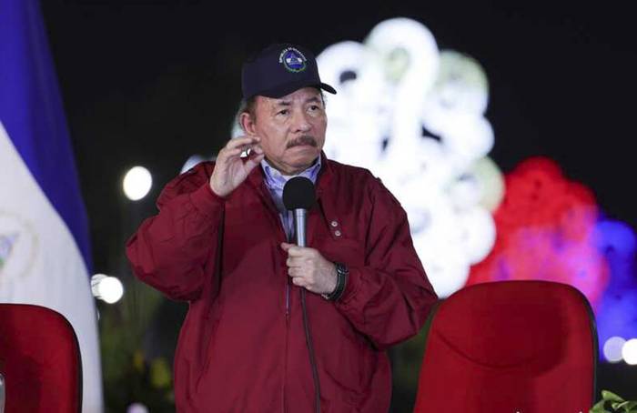 Daniel Ortega durante un acto en Managua. Foto: Presidencia de Nicaragua, EFE