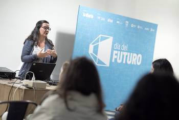 Victoria Esteves de DATA Uruguay. Victoria Esteves de DATA Uruguay.