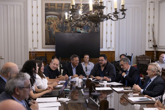 Los comandos de campaña de Frente Amplio y Partido Nacional coordinan, el lunes, el dabate en la Corte Electoral. · Foto: Ernesto Ryan