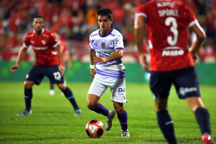 Xavier Biscayzacu, de Defensor Sporting (archivo, enero de 2025). · Foto: Gianni Schiaffarino