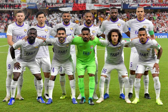 Al-Ain, el equipo de Emiratos Árabes que eliminó a River Plate y jugará la final del Mundial de Clubes con Real Madrid.  · Foto: Giuseppe Cacace, AFP