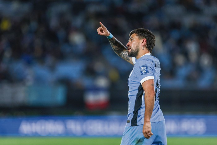 Giorgian de Arrascaeta, en el estadio Centenario. · Foto: Rodrigo Viera Amaral