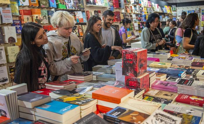 Feria Internacional del Libro en la Intendencia de Montevideo (archivo, noviembre de 2022). · Foto: Alessandro Maradei