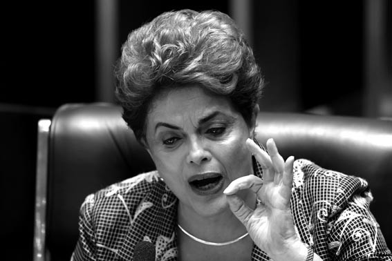 Dilma Rousseff en el Congreso Nacional en Brasilia, / Foto: Evaristo Sa, AFP
