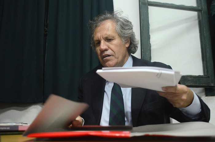 Luis Almagro (archivo, abril de 2015) · Foto: Pablo Vignali