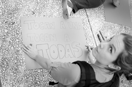 Marcha contra la violencia de género. Foto: Pablo Vignali (archivo, febrero de 2015) Marcha contra la violencia de género. Foto: Pablo Vignali (archivo, febrero de 2015)