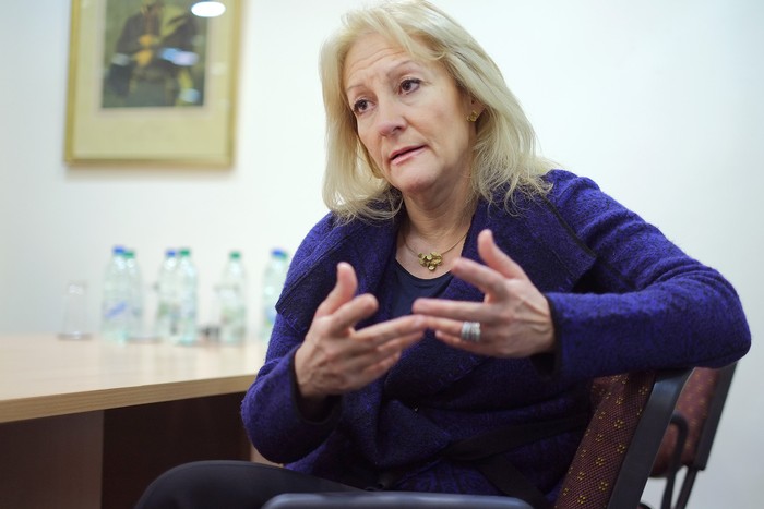 Carolina Cosse, ministra de Industria, Energía y Minería, archivo, julio de 2017 · Foto: Pablo Vignali