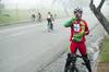 Competidor previo a la tercera etapa del campeonato de invierno de ciclismo de Montevideo. Competidor previo a la tercera etapa del campeonato de invierno de ciclismo de Montevideo.