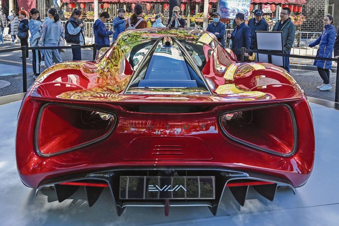 Festival de automóviles en Beijing, el 19 de octubre de 2024. · Foto: Adek Berry / AFP