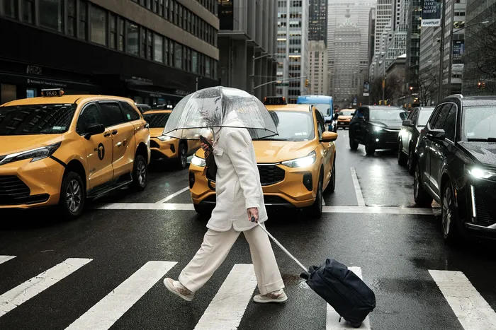 Park Avenue en Nueva York. · Foto: Charly Triballeau, AFP