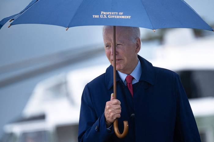 Joe Biden (archivo, mayo de 2023). · Foto: Brendan Smialowski, AFP
