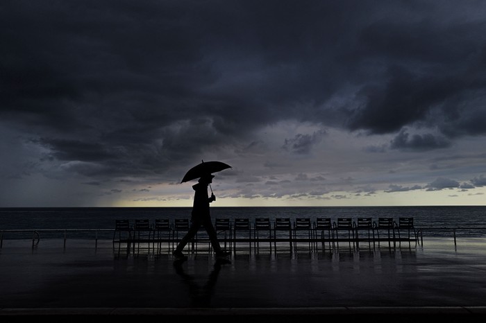 Costa de Niza, el 3 de octubre en Francia. · Foto: Valéry Hache / AFP