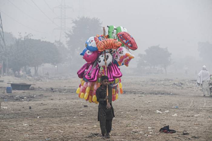 Lahore, Pakistán, el 2 de diciembre de 2022. · Foto: Arif Ali, AFP