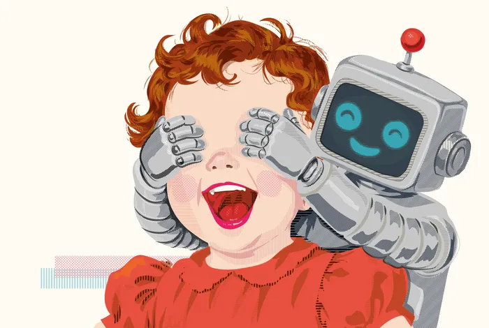 Foto principal del artículo 'La economía de costos de la inteligencia artificial' · Ilustración: Luciana Peinado