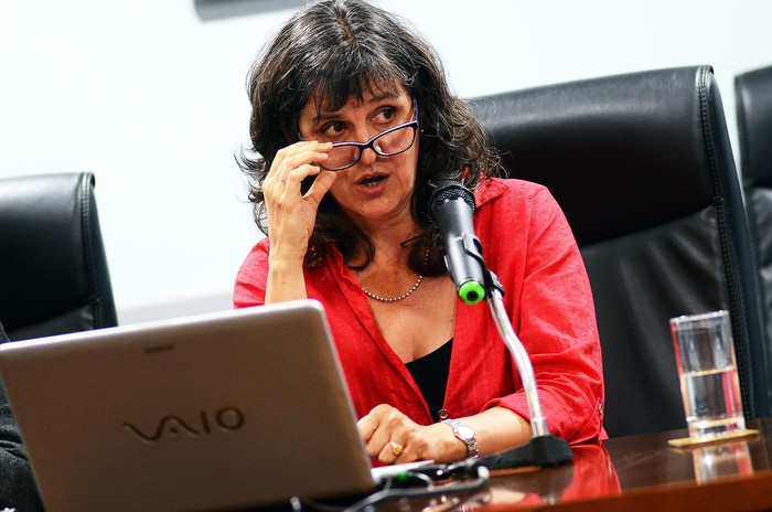 Estela Harispe (archivo, octubre de 2018). · Foto: Pablo Vignali