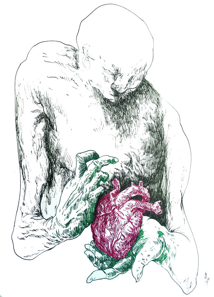 Foto principal del artículo 'Me erotiza la gente buena' · Ilustración: Ramiro Alonso