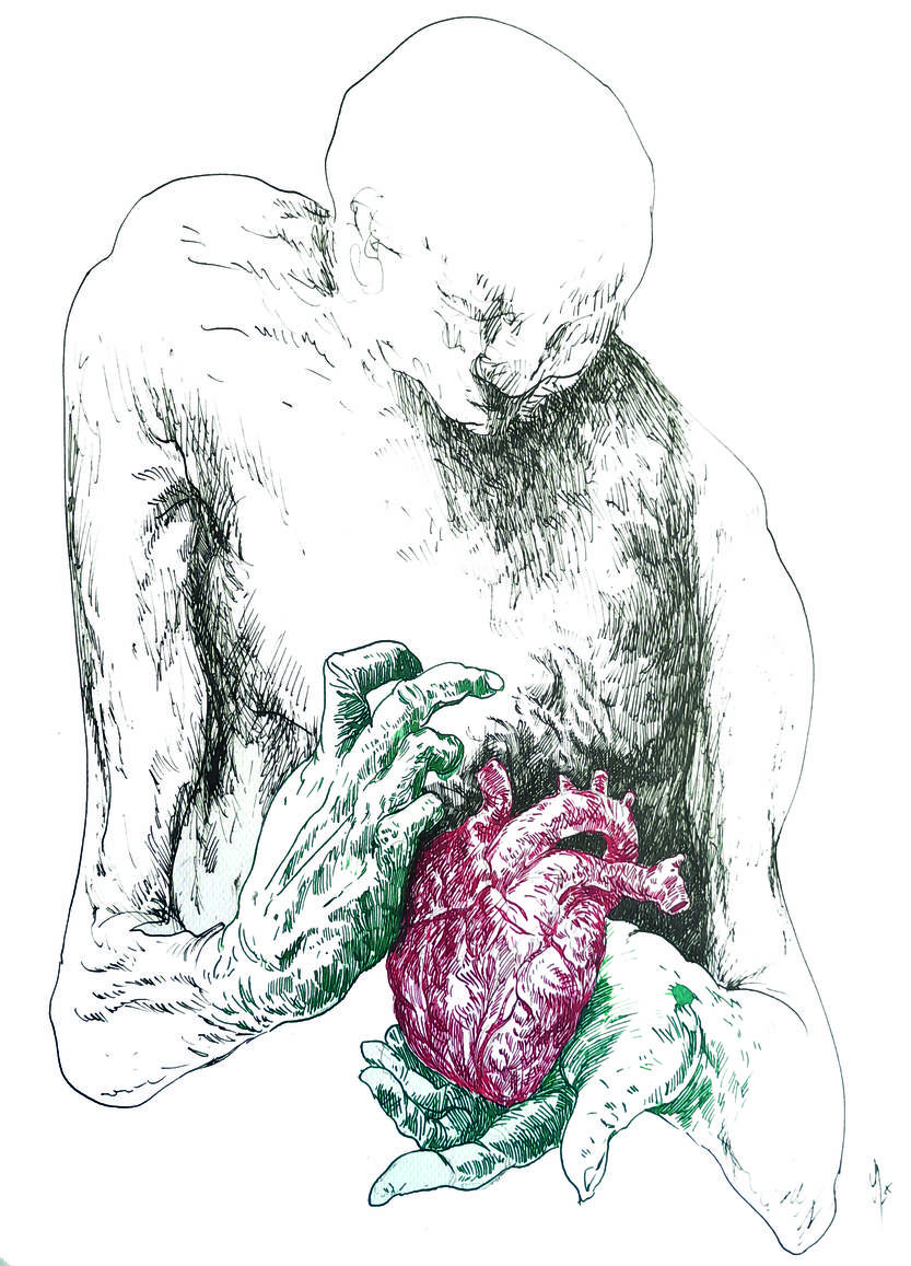 Me erotiza la gente buena, ilustración