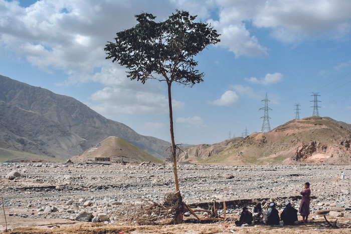 Zona de Dahane Larkhab en el distrito de Dushi de la provincia de Baghlan, en Afganistán, el 26 de mayo. · Foto: Atif Aryan / AFP